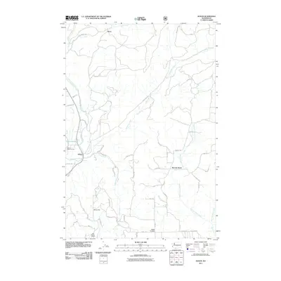 2011 Map of Husum, 2011 Print
