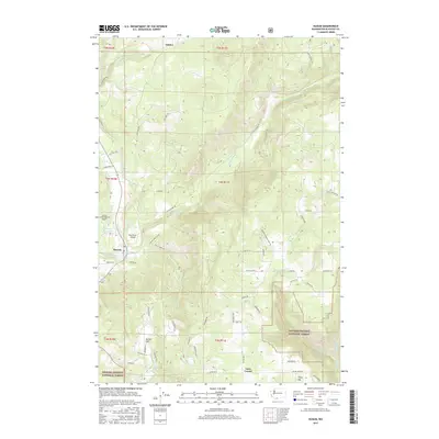 2017 Map of Husum, 2017 Print