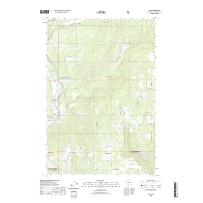 2020 Map of Husum, 2020 Print