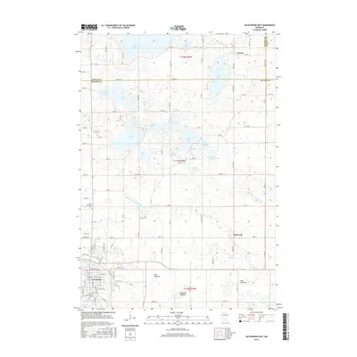 2016 Map of Hutchinson East, 2016 Print