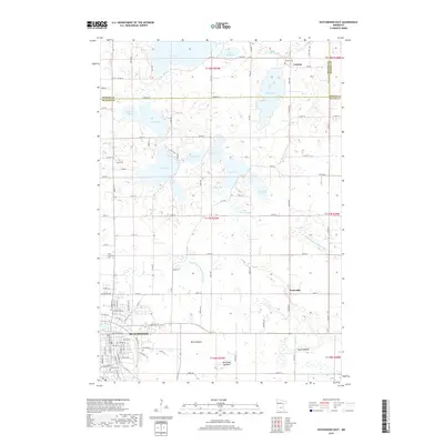 2019 Map of Hutchinson East, 2019 Print