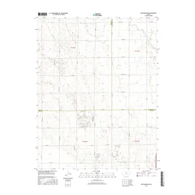 2015 Map of Hutchinson NW, 2015 Print