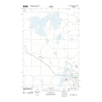 2010 Map of Hutchinson West, 2010 Print
