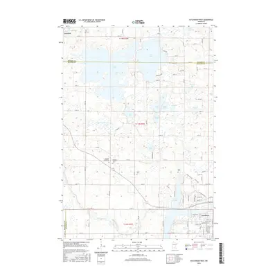 2016 Map of Hutchinson West, 2016 Print