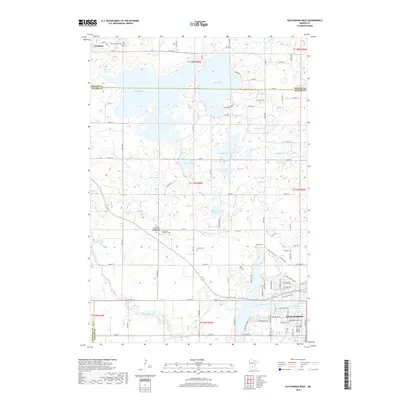 2019 Map of Hutchinson West, 2019 Print