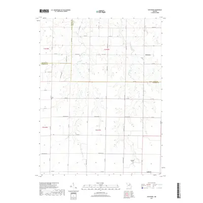 2017 Map of Hutchison, 2017 Print
