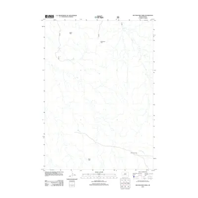 2012 Map of Hutmacher Table, 2012 Print