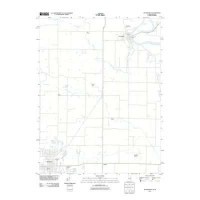 2011 Map of Hutsonville, 2011 Print