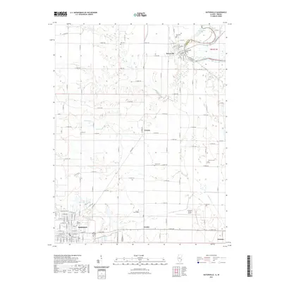 2021 Map of Hutsonville, 2021 Print