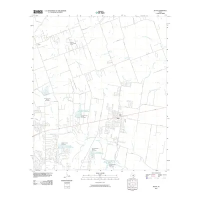2010 Map of Hutto, 2010 Print