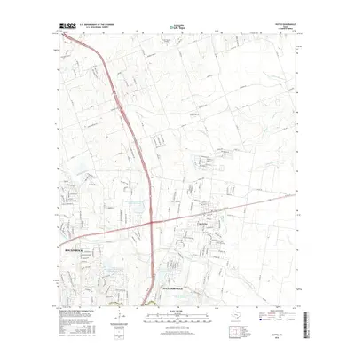 2016 Map of Hutto, 2016 Print