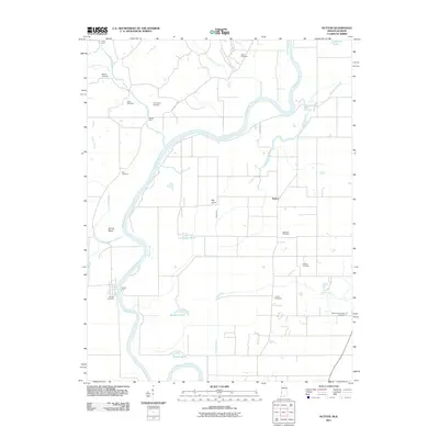 2011 Map of Hutton, 2011 Print