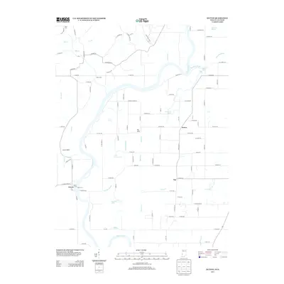 2013 Map of Hutton, 2013 Print