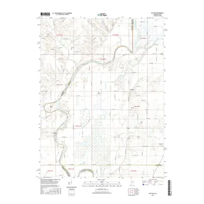 2016 Map of Hutton, 2016 Print