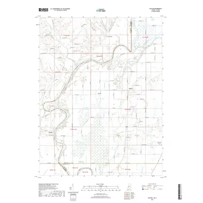 2019 Map of Hutton, 2019 Print