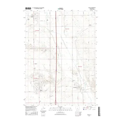 2015 Map of Huxley, 2015 Print