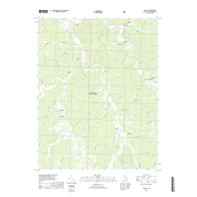 2017 Map of Huzzah, 2017 Print