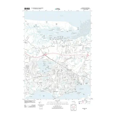 2012 Map of Hyannis, 2012 Print