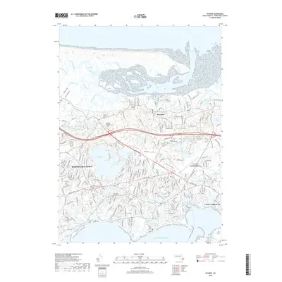 2018 Map of Hyannis, 2018 Print