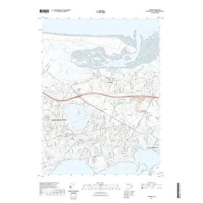 2021 Map of Hyannis, 2021 Print
