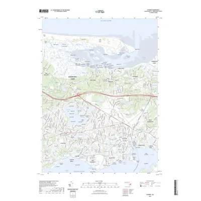 2023 Map of Hyannis, 2023 Print