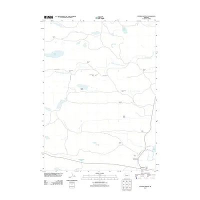 2011 Map of Hyannis North, 2011 Print