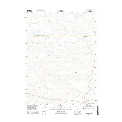 2014 Map of Hyannis North, 2014 Print