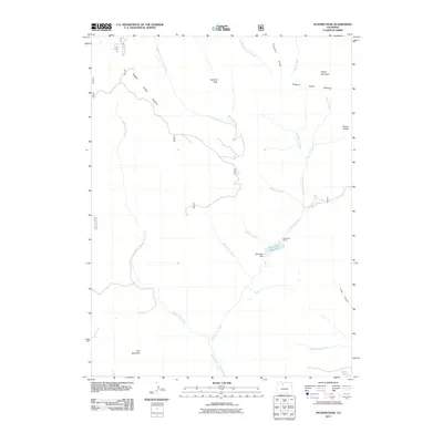 2011 Map of Hyannis Peak, 2011 Print