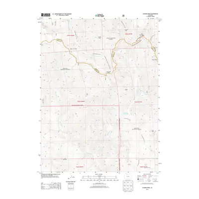 2013 Map of Hyannis Peak, 2013 Print