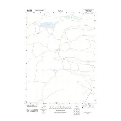 2011 Map of Hyannis South, 2011 Print