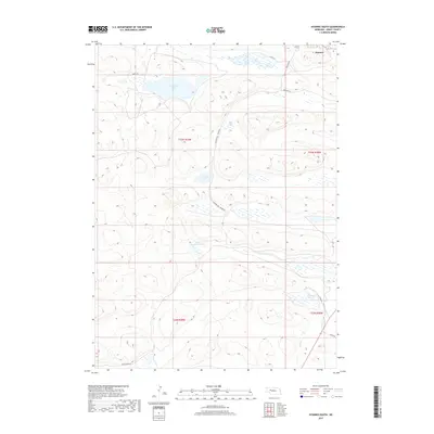 2017 Map of Hyannis South, 2017 Print