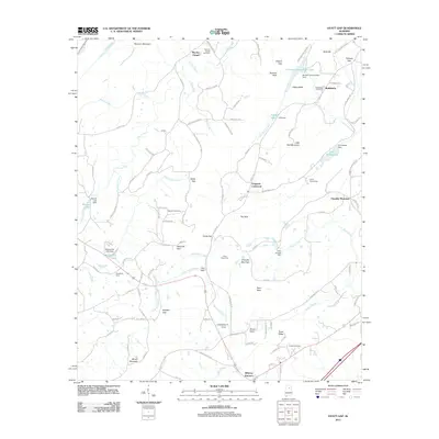 2011 Map of Hyatt Gap, 2011 Print