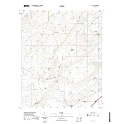 2018 Map of Hyatt Gap, 2018 Print