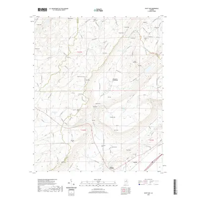2020 Map of Hyatt Gap, 2020 Print
