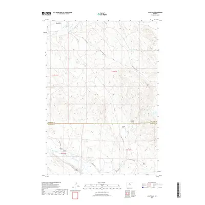 2017 Map of Hyattville, 2017 Print