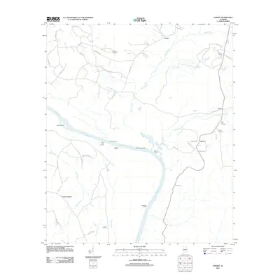 2011 Map of Hybart, 2011 Print