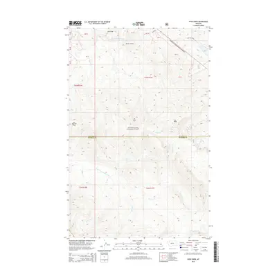 2014 Map of Hyde Creek, 2014 Print
