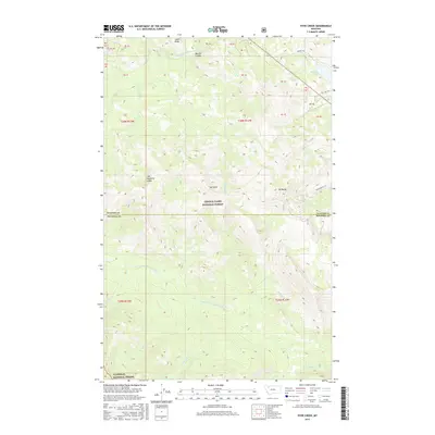 2017 Map of Hyde Creek, 2017 Print