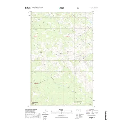 2020 Map of Hyde Creek, 2020 Print