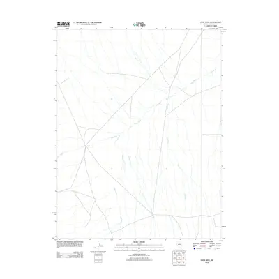 2012 Map of Hyde Well, 2012 Print