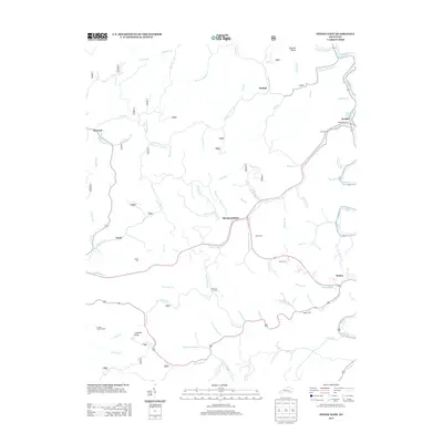 2013 Map of Hyden West, 2013 Print