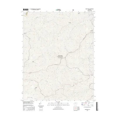 2016 Map of Hyden West, 2016 Print