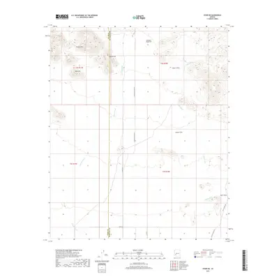 2018 Map of Hyder NE, 2018 Print