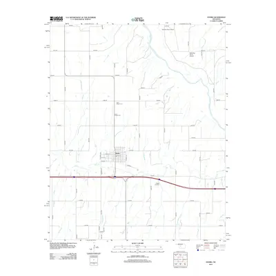 2012 Map of Hydro, 2012 Print