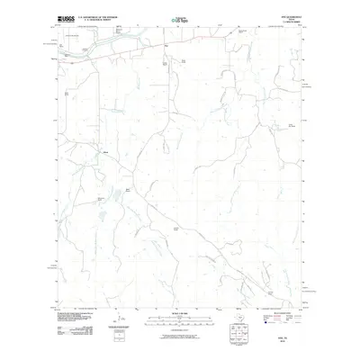 2010 Map of Hye, 2010 Print