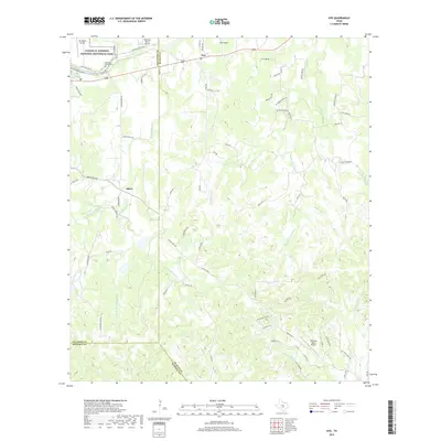 2019 Map of Hye, 2019 Print