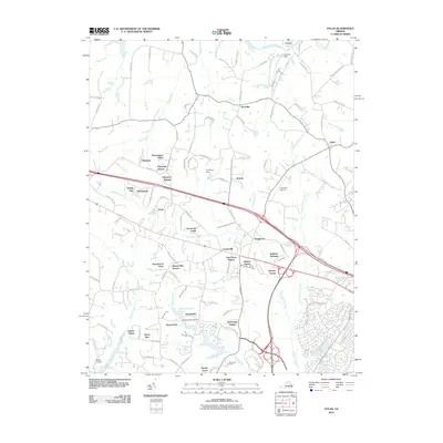 2010 Map of Hylas, 2010 Print