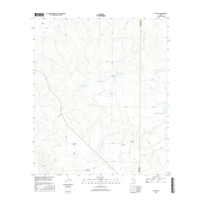 2016 Map of Hylton, 2016 Print