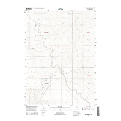 2015 Map of Hylton Ranch, 2015 Print