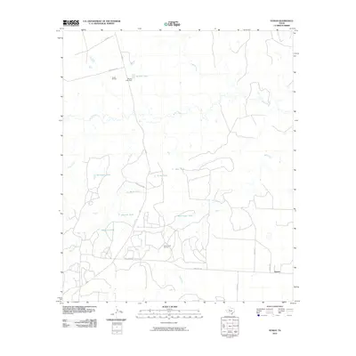 2010 Map of Hyman, 2010 Print